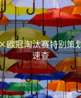 华体会×欧冠淘汰赛特别策划：运营速查