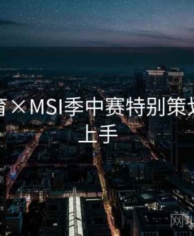 星空体育×MSI季中赛特别策划：从零上手